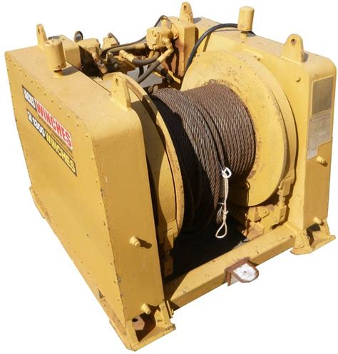 skid steer hydraulic winch|winch with 3rd hydraulic line.